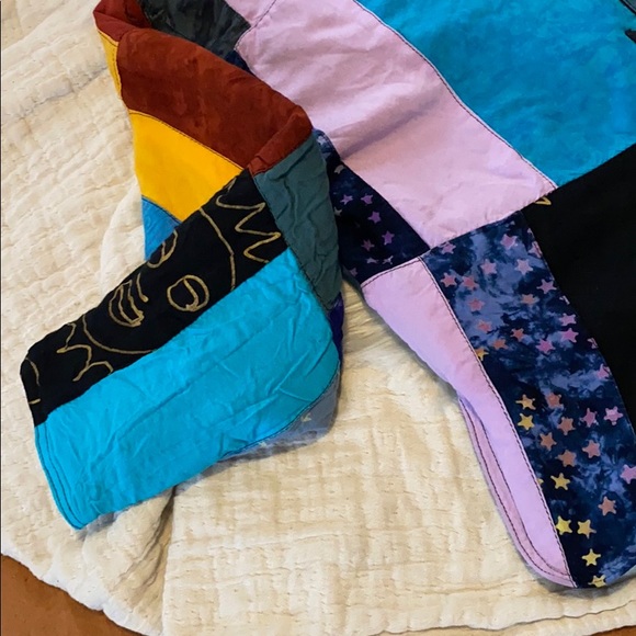 V i n t a g e • Patchwork 90s jacket - Picture 3 of 11